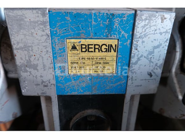 Bergin 98m-v dubbel schijf slijpmachine - afbeelding 4 van  7