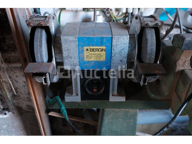 Bergin 98m-v dubbel schijf slijpmachine - afbeelding 5 van  7
