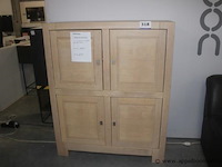 Bergkast 150x130cm in eik massief - afbeelding 1 van  2