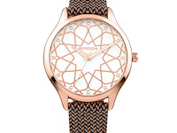 Bergson ocean dameshorloge rosegoud 33mm