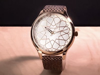 Bergson ocean dameshorloge rosegoud 33mm - afbeelding 2 van  2