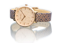 Bergson ocean dameshorloge rosegoud 33mm - afbeelding 4 van  4