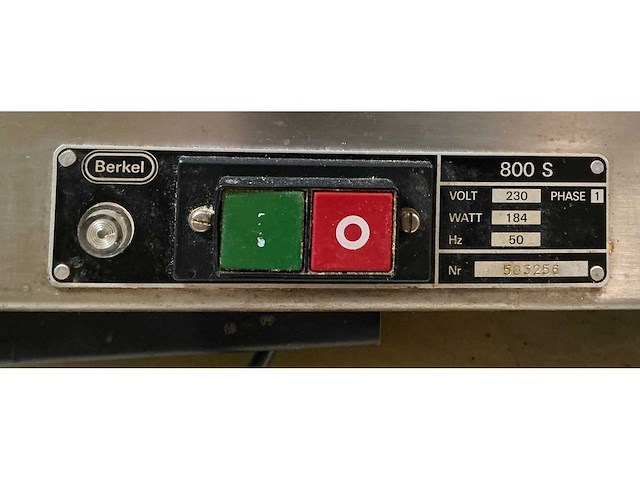 Berkel - 800s - snijmachine slagerij - afbeelding 3 van  3