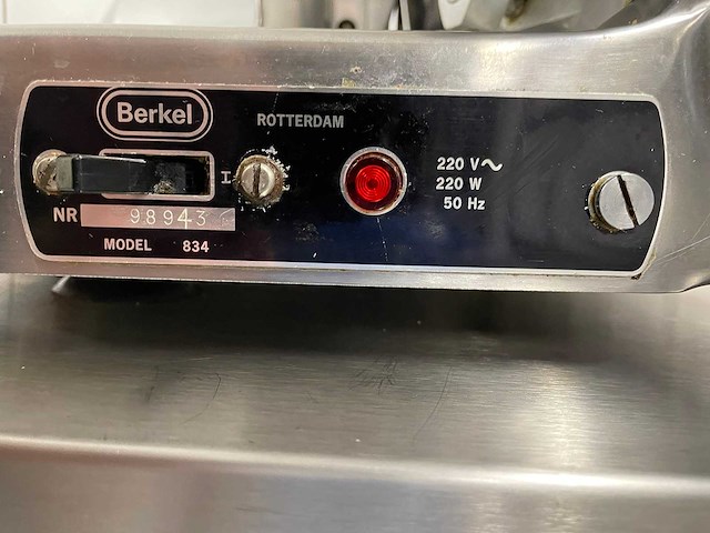 Berkel - 834 - snijmachine - afbeelding 3 van  5