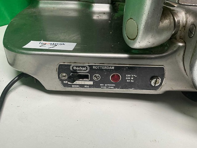 Berkel - 834 - snijmachine - afbeelding 2 van  5