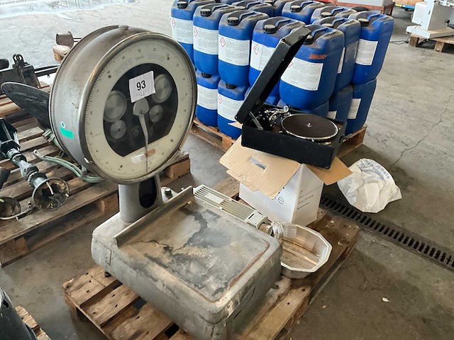 Berkel 0-20 kg weegschaal en diversen - afbeelding 1 van  18