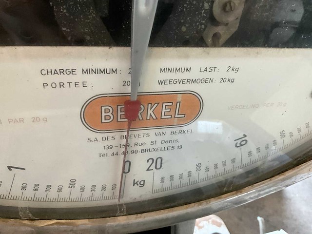 Berkel 0-20 kg weegschaal en diversen - afbeelding 13 van  18