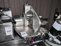 Berkel 834 tafelsnijmachine rvs - afbeelding 2 van  3