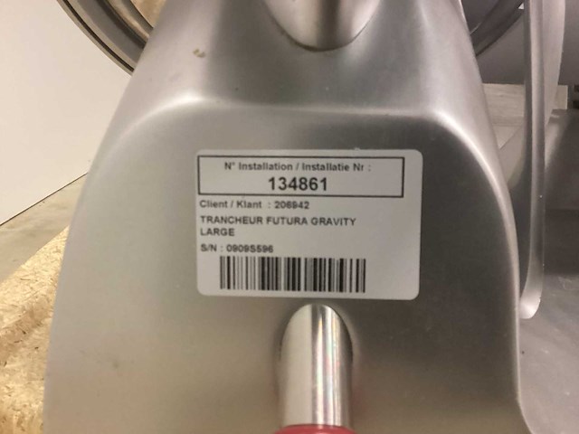 Berkel futura gravity snijmachine - afbeelding 5 van  7