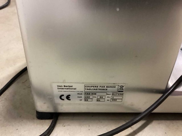 Berkel tag94e blokkensnijder - afbeelding 4 van  4