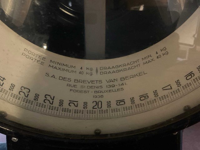 Berkel weegschaal - afbeelding 8 van  8