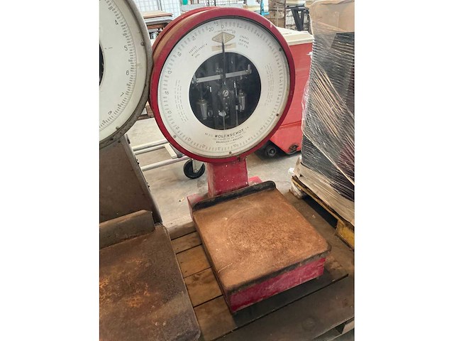 Berkel/molenschot vloerweegschaal (2x) - afbeelding 3 van  5