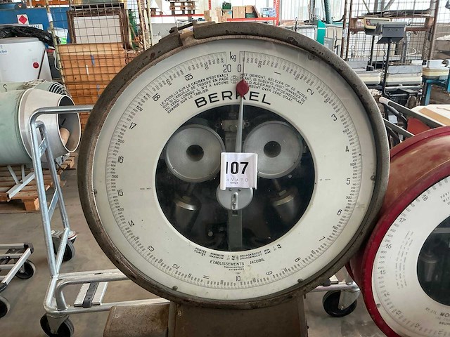 Berkel/molenschot vloerweegschaal (2x) - afbeelding 4 van  5