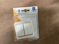 Berker opbouw wissel/wisselschakelaar (26x) - afbeelding 2 van  3