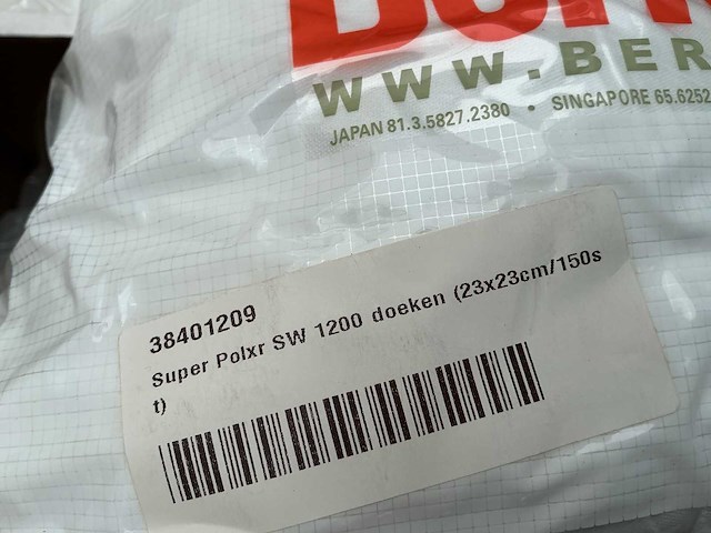 Berkshire super polx 1200 hoge absorberende poetsdoeken (7x) - afbeelding 1 van  1