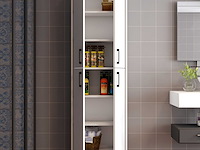 Berlin a multifunctionele kast | 100% melamine | wit - afbeelding 2 van  5