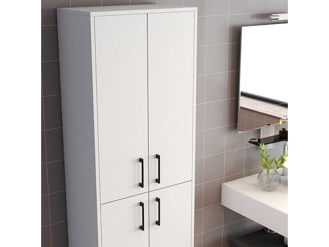 Berlin a multifunctionele kast | 100% melamine | wit - afbeelding 3 van  5