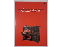 Bernard aubertin - dessin de feu sur table rouge - mixed media op paneel - 60x60 cm - afbeelding 5 van  9