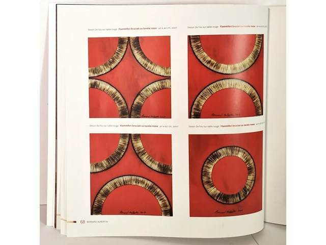 Bernard aubertin : dessin de feu sur aluminium - afbeelding 10 van  19