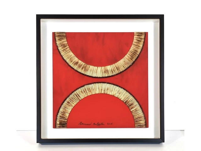 Bernard aubertin : dessin de feu sur aluminium - afbeelding 1 van  19