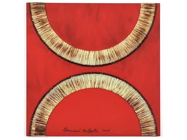Bernard aubertin : dessin de feu sur aluminium - afbeelding 13 van  19