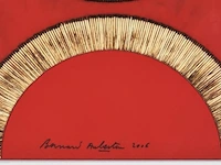 Bernard aubertin : dessin de feu sur aluminium - afbeelding 16 van  19