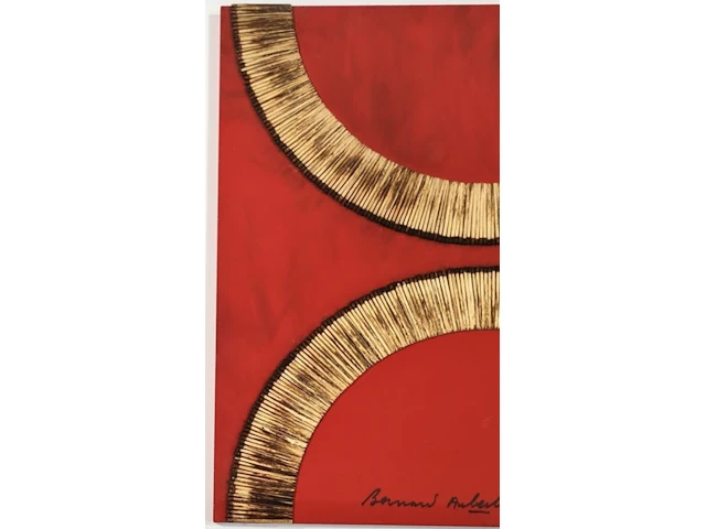 Bernard aubertin : dessin de feu sur aluminium - afbeelding 19 van  19