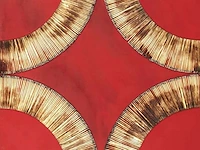 Bernard aubertin : dessin de feu sur aluminium