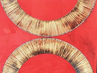 Bernard aubertin : dessin de feu sur aluminium - afbeelding 2 van  4