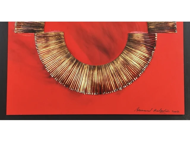 Bernard aubertin : dessin de feu sur aluminium - afbeelding 10 van  14