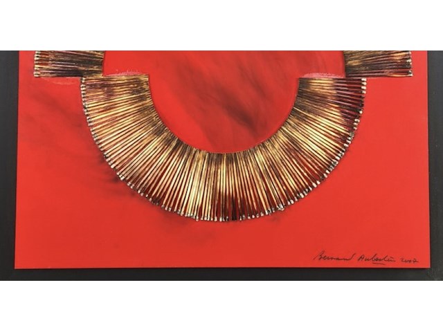 Bernard aubertin : dessin de feu sur aluminium - afbeelding 13 van  14