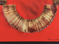 Bernard aubertin : dessin de feu sur aluminium - afbeelding 13 van  14