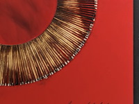 Bernard aubertin : dessin de feu sur aluminium - afbeelding 14 van  14