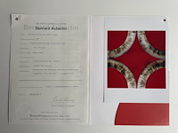 Bernard aubertin : dessin de feu sur aluminium - afbeelding 2 van  3