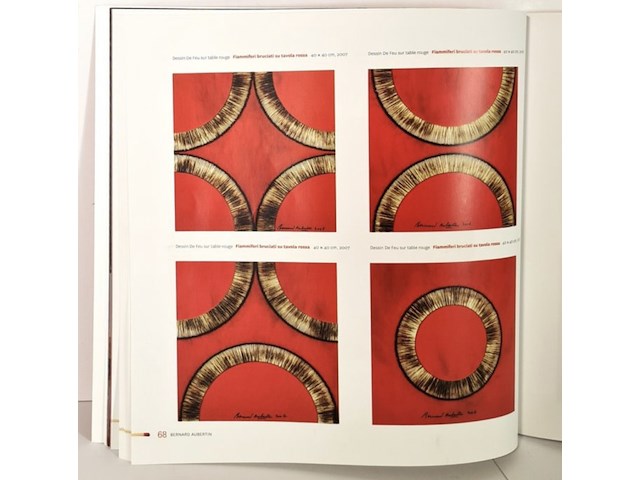 Bernard aubertin : dessin de feu sur aluminium - afbeelding 10 van  19