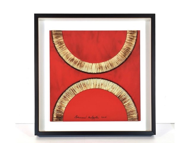 Bernard aubertin : dessin de feu sur aluminium - afbeelding 1 van  19