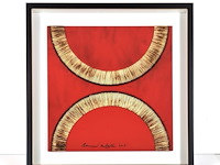 Bernard aubertin : dessin de feu sur aluminium - afbeelding 1 van  19