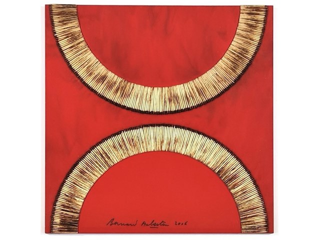 Bernard aubertin : dessin de feu sur aluminium - afbeelding 13 van  19