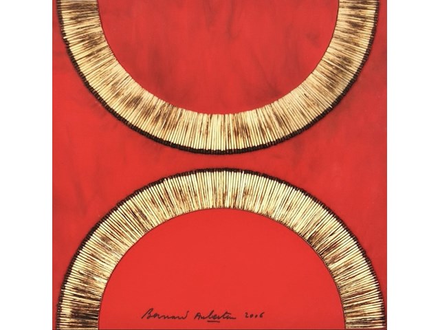 Bernard aubertin : dessin de feu sur aluminium - afbeelding 14 van  19