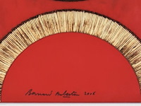 Bernard aubertin : dessin de feu sur aluminium - afbeelding 16 van  19