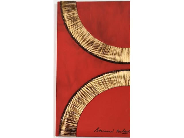 Bernard aubertin : dessin de feu sur aluminium - afbeelding 19 van  19