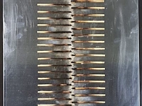 Bernard aubertin : dessin sur feu sur alluminium - afbeelding 7 van  11
