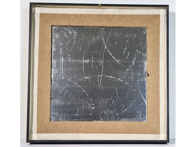 Bernard aubertin : dessin sur feu sur alluminium - afbeelding 9 van  11