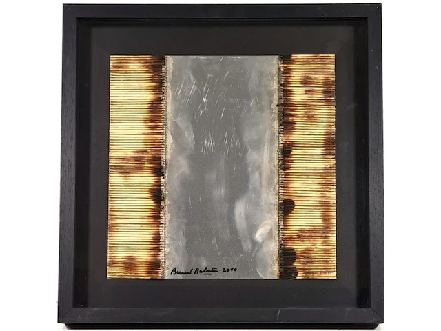 Bernard aubertin : dessin sur feu sur alluminium - afbeelding 12 van  14