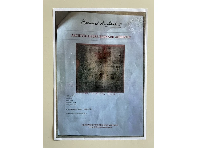 Bernard aubertin : tableau clous - afbeelding 7 van  23