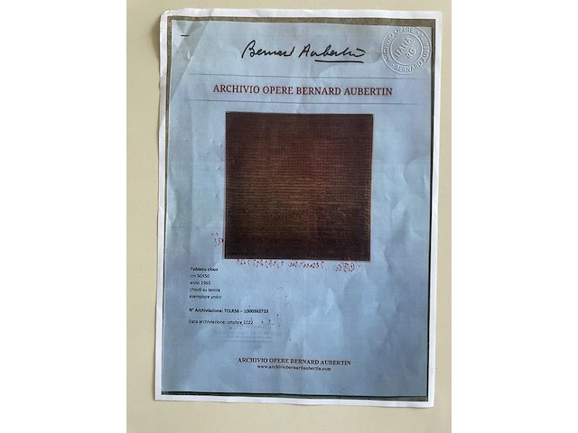 Bernard aubertin : tableau clous - afbeelding 5 van  23