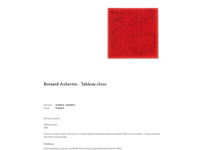 Bernard aubertin - afbeelding 14 van  23