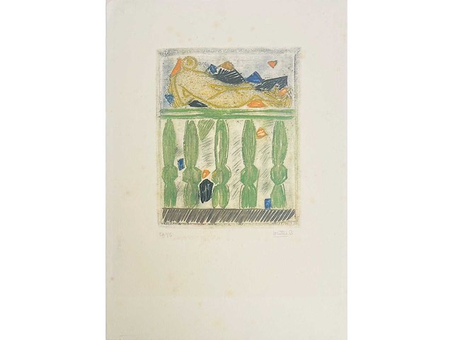 Bernard louttre - kleurenets ea 1/5 - afbeelding 4 van  8