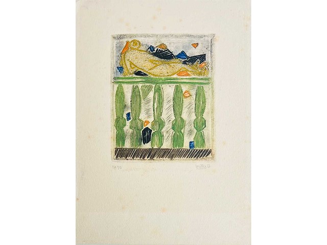 Bernard louttre - kleurenets ea 1/5 - afbeelding 3 van  8