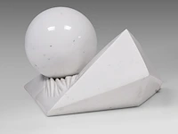 Bernard verhaeghe (1950), untitled carrara marble sculpture, h 32 - w 66 cm - afbeelding 4 van  8